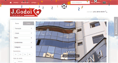 Desktop Screenshot of jgodoiimoveis.com.br