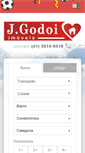 Mobile Screenshot of jgodoiimoveis.com.br
